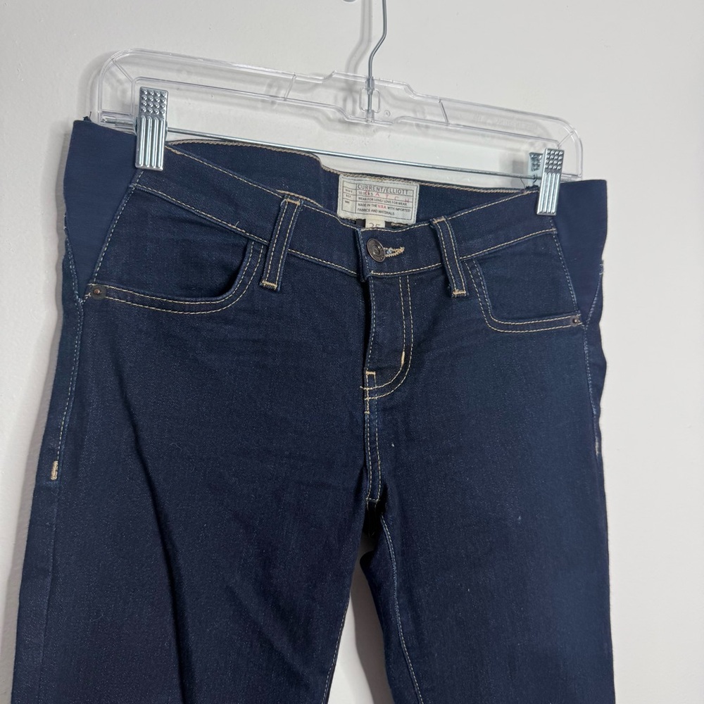 Current Elliot x Hatch The Maternity Stiletto Serenity Jean Size 25 Minimalist - Picture 3 of 10
